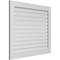 Ekena Millwork Vertical Surface Mount PVC Gable Vent: Functional, w/ 3-1/2"W x 1"P Standard Frame, 42"W x 36"H GVPVE42X3601SF - alternate 3